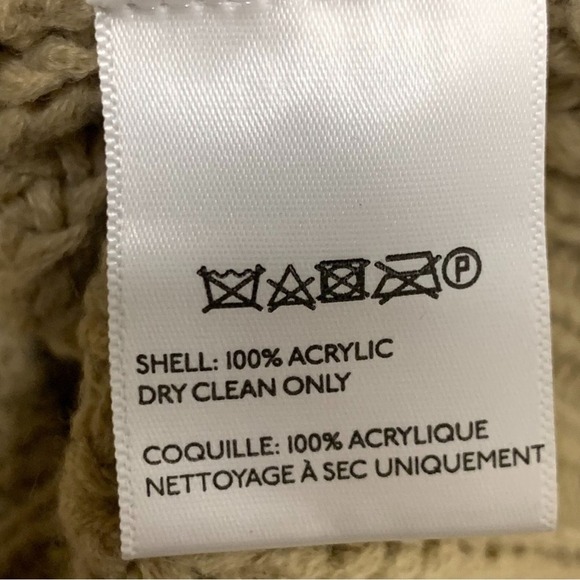 NWT Silence + Noise by Urban Outfitters Taupe Surplice Back Sweater Dress $89 - Picture 7 of 7